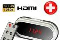 Full HD Spionage Wecker Verstecke Kamera HD Format HDMI Ausgang