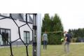 Fussballtor Exit Scala 300x100cm - Silber