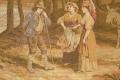 Gobelin schön groß alt von Jules Pansu G064