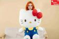 Hello Kitty XXL Pl&uuml;schtier 95 cm Kuscheltier Riesen Stofftier