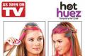 Hot Huez Temporary Hair Chalk - Haarkreide, Tönung, Färben, Farbe