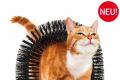 Katzen Katze Massager Massage Massagebürste Bürste Kratzbrett 2in