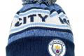 Manchester City Beanie Man City Mütze Bommel Wappen 