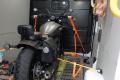 Motorrad- und Fahrzeugtransport