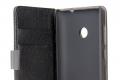 Nokia Lumia 520 Case kaufen schweiz schwarz Hülle mit Geldfach