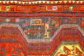Orientteppich Akstafa Sumach Sumakh antik 288x117 