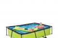 Pool inkl. Kartuschenfilter Pumpe 300x200x65 cm - 