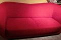 Rotes 2-Sitzer Sofa
