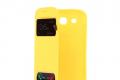 Samsung S3 i9300 Hülle Case Cover doppel Fenster gelb