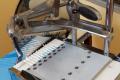 Schwungrad Aufschnittmaschine manuell mit Sockel