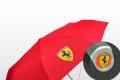 Scuderia Ferrari Fan Auto Regenschirm Automatik Taschenschirm Ges