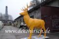 Sie möchten einen Deko Hirsch in Ihrer Wunsch Ral. Farbe ?