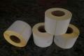Thermoetiketten Rollen 60x45mm permanent haftend