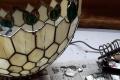 Tiffany Lampen Reparatur Fusing Bleiverglasung 