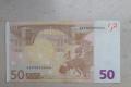 UMLAUFGELD 50  Euro Geldschein Banknote Druckfehler 